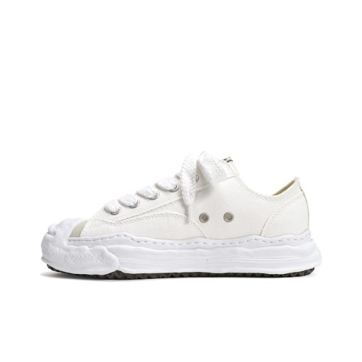 메종 미하라 야스히로 웨인 OG 솔 캔버스 로우탑 스니커즈 화이트 AO5FW702-WHITE