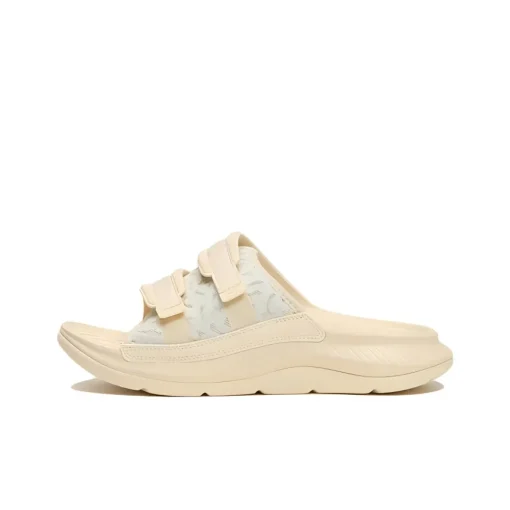 HOKA ONE ONE ORA Luxe 일자 슬리퍼 베이지 1134150-SEGG