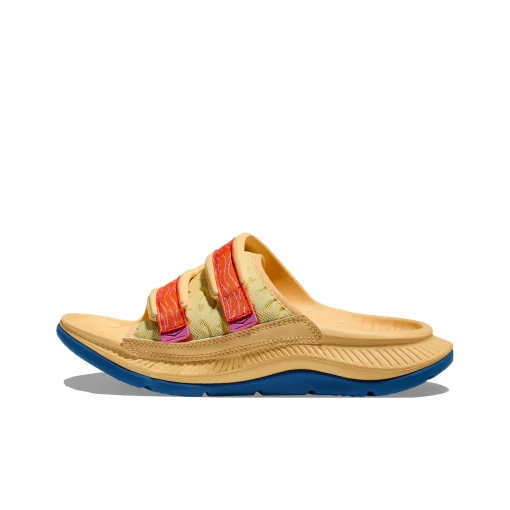 HOKA ONE ONE ORA Luxe 일자 슬리퍼 오렌지 1134150-IVOR