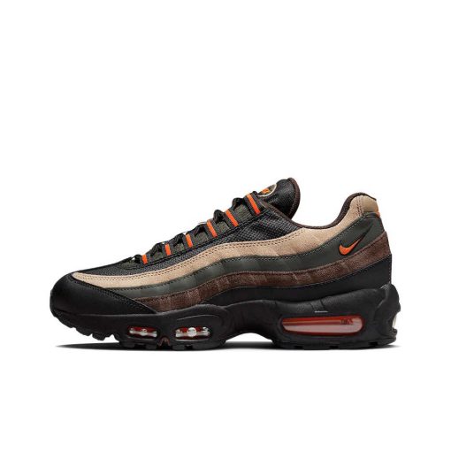 나이키 에어 Max 95 로우탑 러닝 신발 남성 블랙 브라운 오렌지 DH4754-300