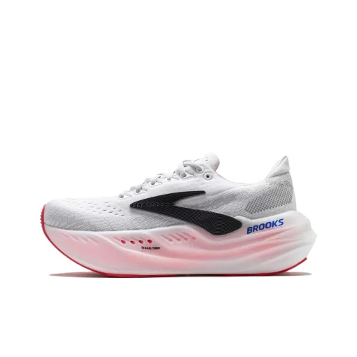 브룩스/Brooks Glycerin Max 패션 운동화 런닝화 화이트 핑크 1204361B118