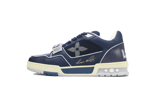 루이비통 네이비 메쉬 트레이너 (Louis Vuitton Navy Mesh Trainer) 1A9DEF
