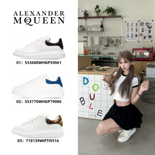 ❤ 알렉산더 맥퀸 Oversized 송아지 가죽
